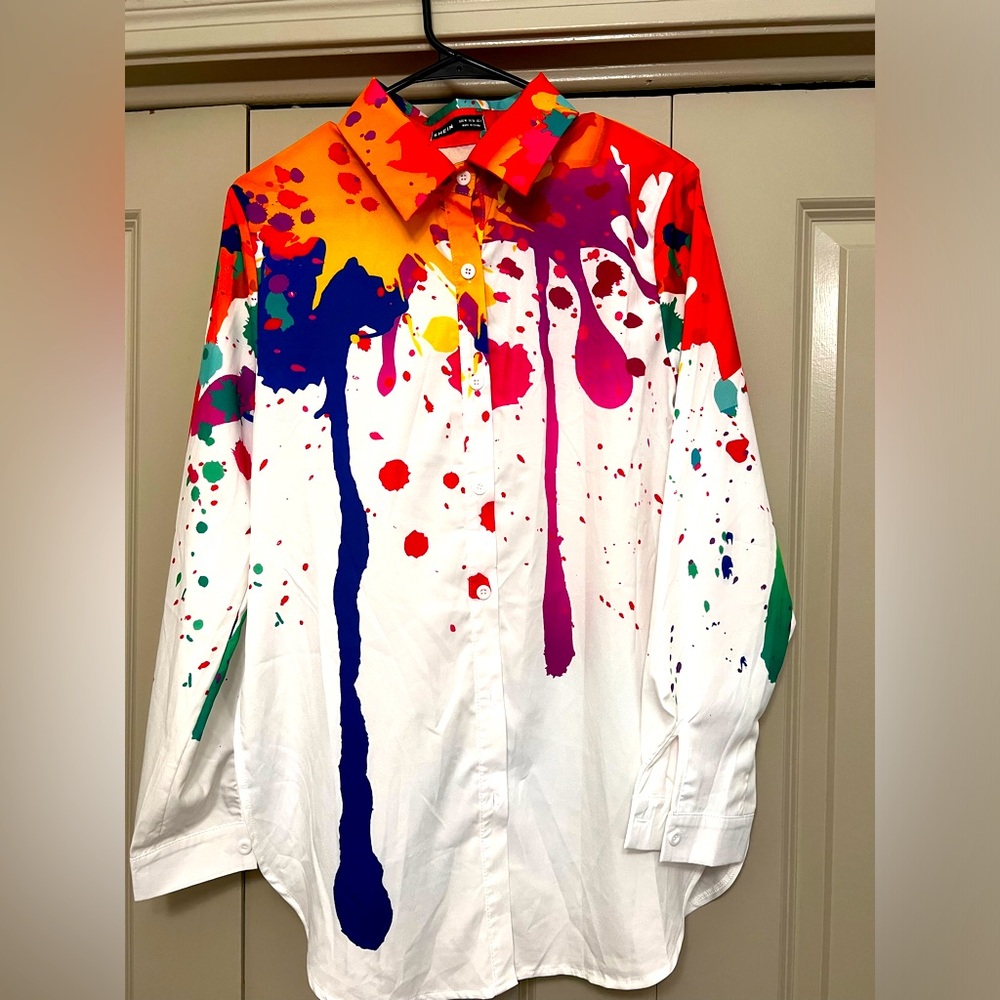 Paint Splash Style Shirt